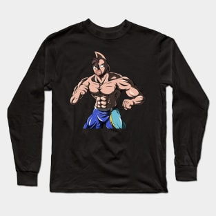 kinniku mantaro Long Sleeve T-Shirt